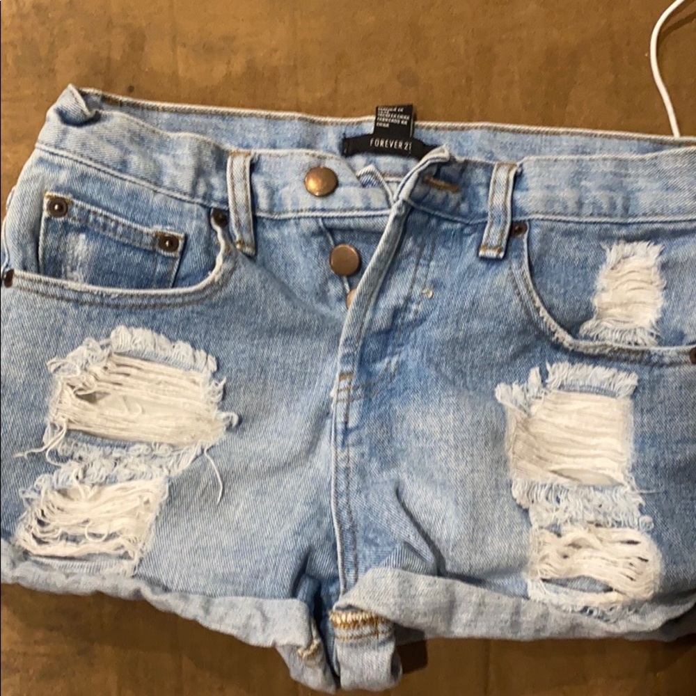 Forever 21 jean shorts